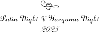 Latin night・yaeyama night 2025